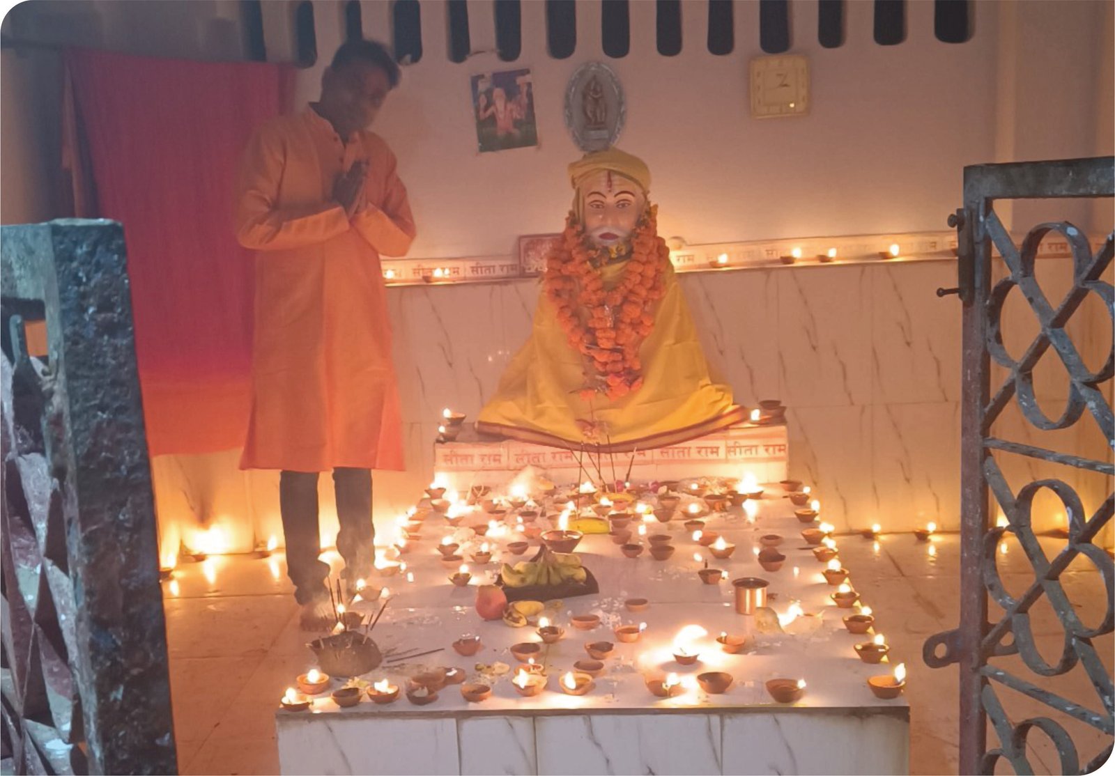 celebrated the festival of Diwali